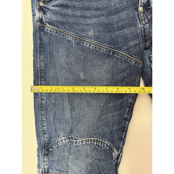 G-STAR RAW Denim 5620 3D Jeans Men's 32x30 Blue COTTON Blend Straight Tapered - Picture 10 of 16